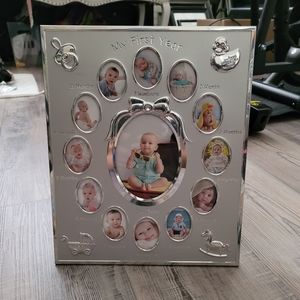 Arredondo Metal Baby Picture Frame